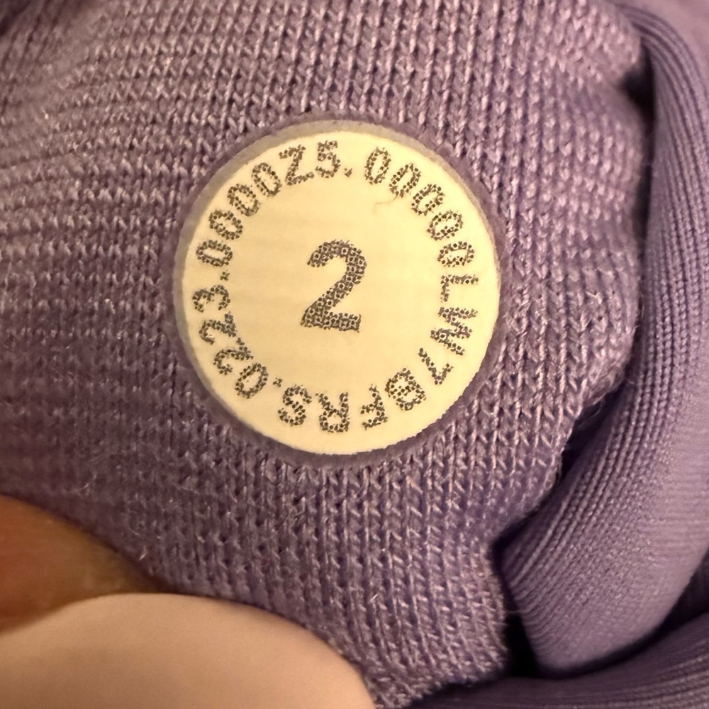 Lululemon Wunder Train High-Rise Short 6” – Dark Lavender | Size 2 | Like New - Picture 8 of 8